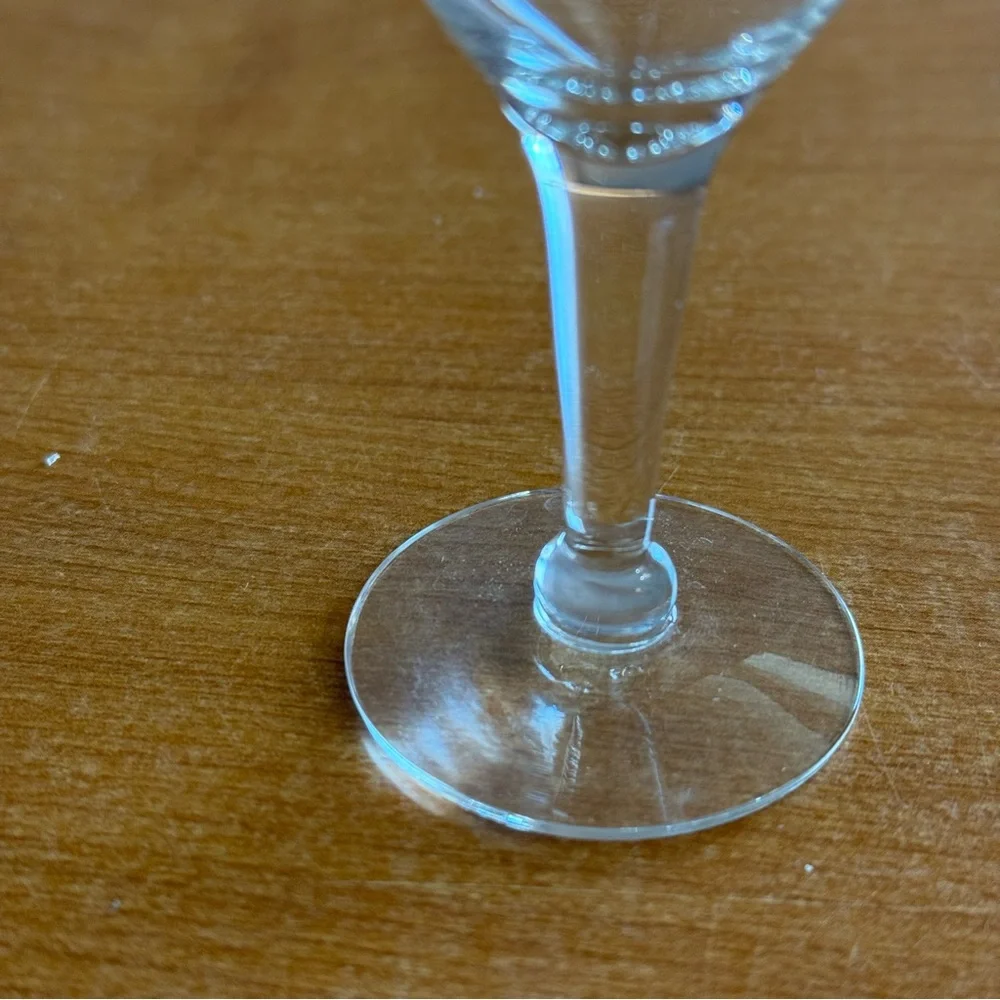 Vintage clear cordial‎ shot glass