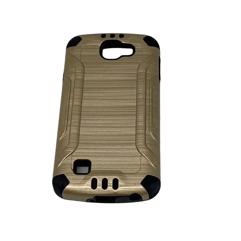 LG Spree Optimus Zone 3 VS425 K4 Shockproof Slim Combat Brushed‎ Phone Case Gold
