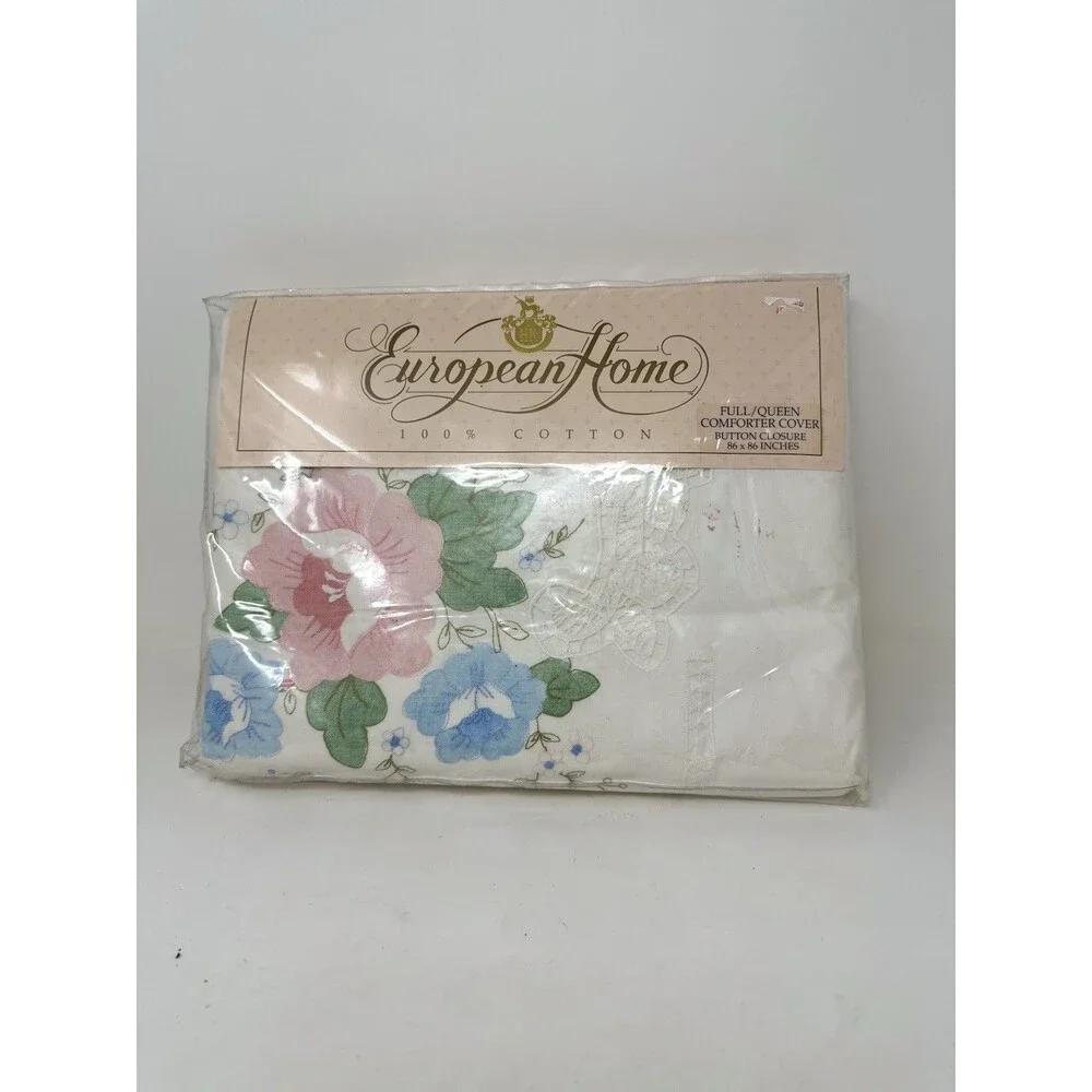 Victorian Rose Comfort Cover Cloth Set ‎ NEW
