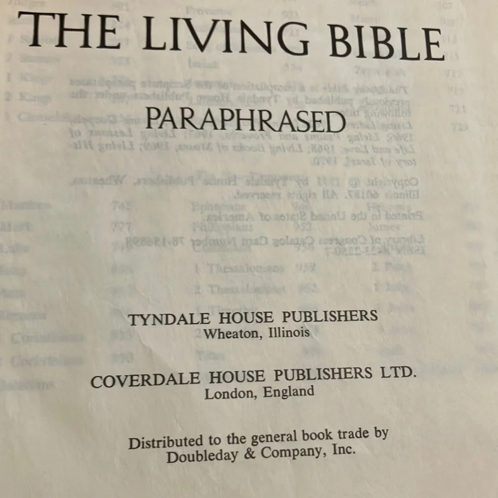 Tyndale vintage living