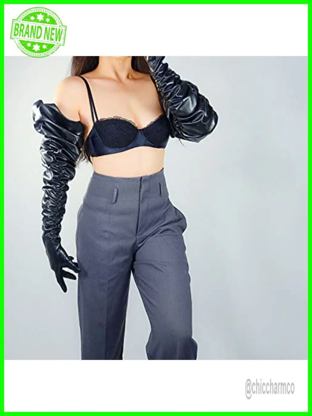 N/A ruched long
