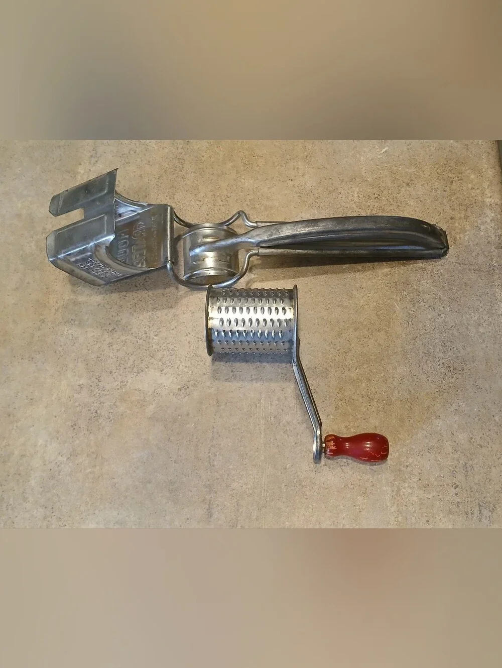 Vintage Mouli Grater Classic Hand-Operated Kitchen Tool Manufactured in France