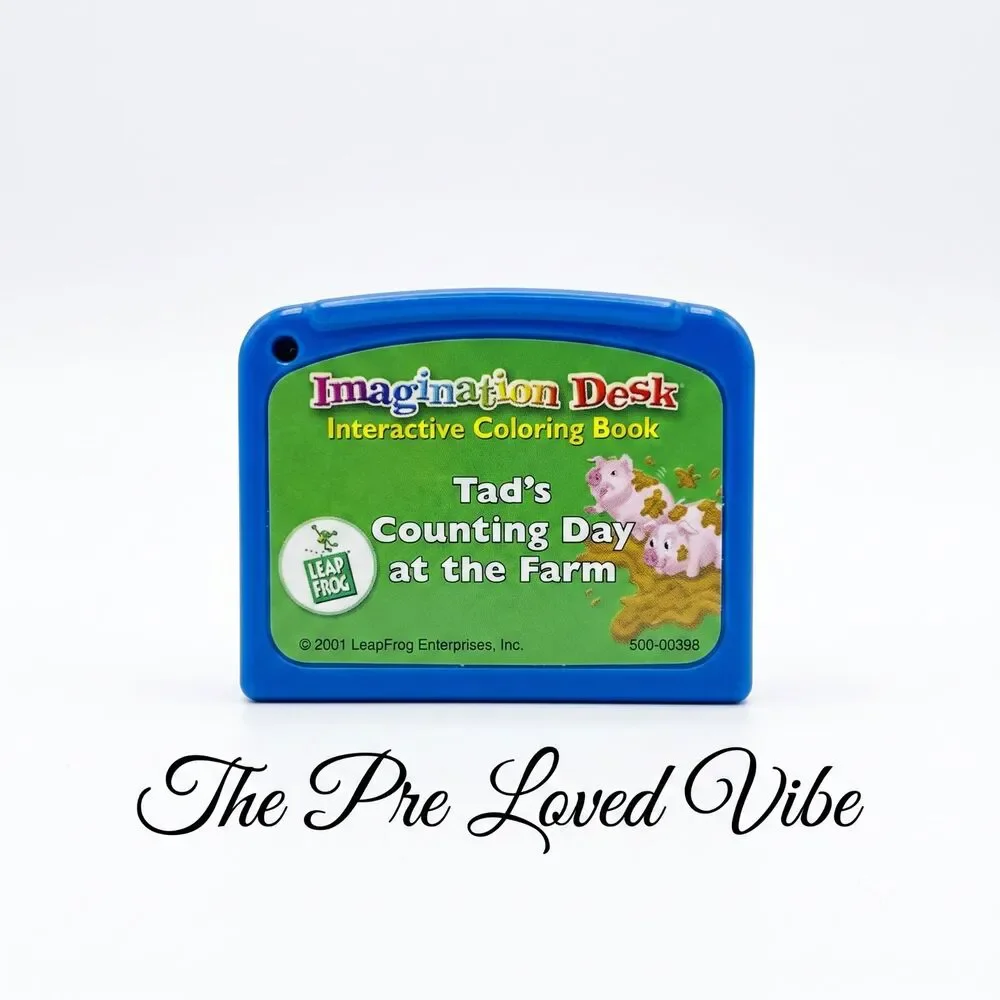 Leap Frog Imagination Desk Tad's Counting Day at the Farm - Cartridge Only