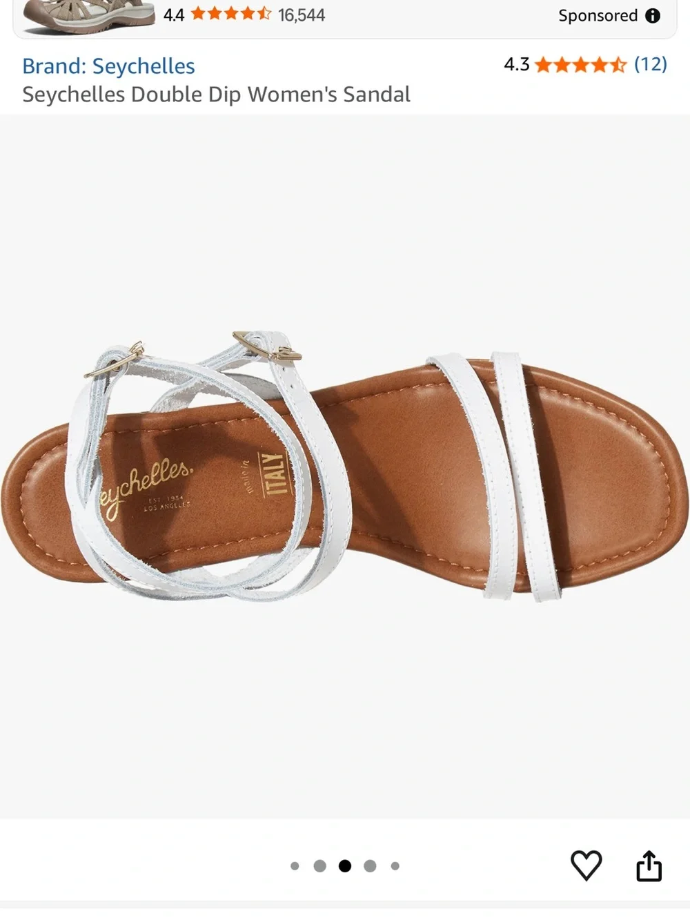Seychelles white leather