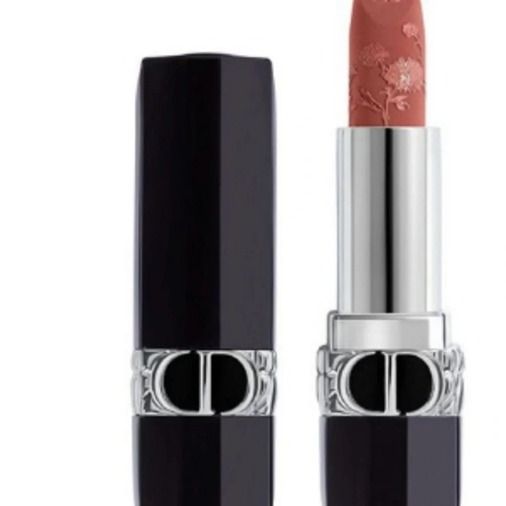 Dior lipstick embroidered