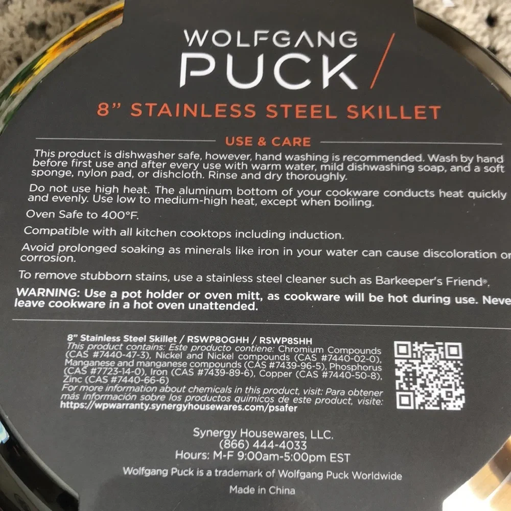 Wolfgang Puck brand new