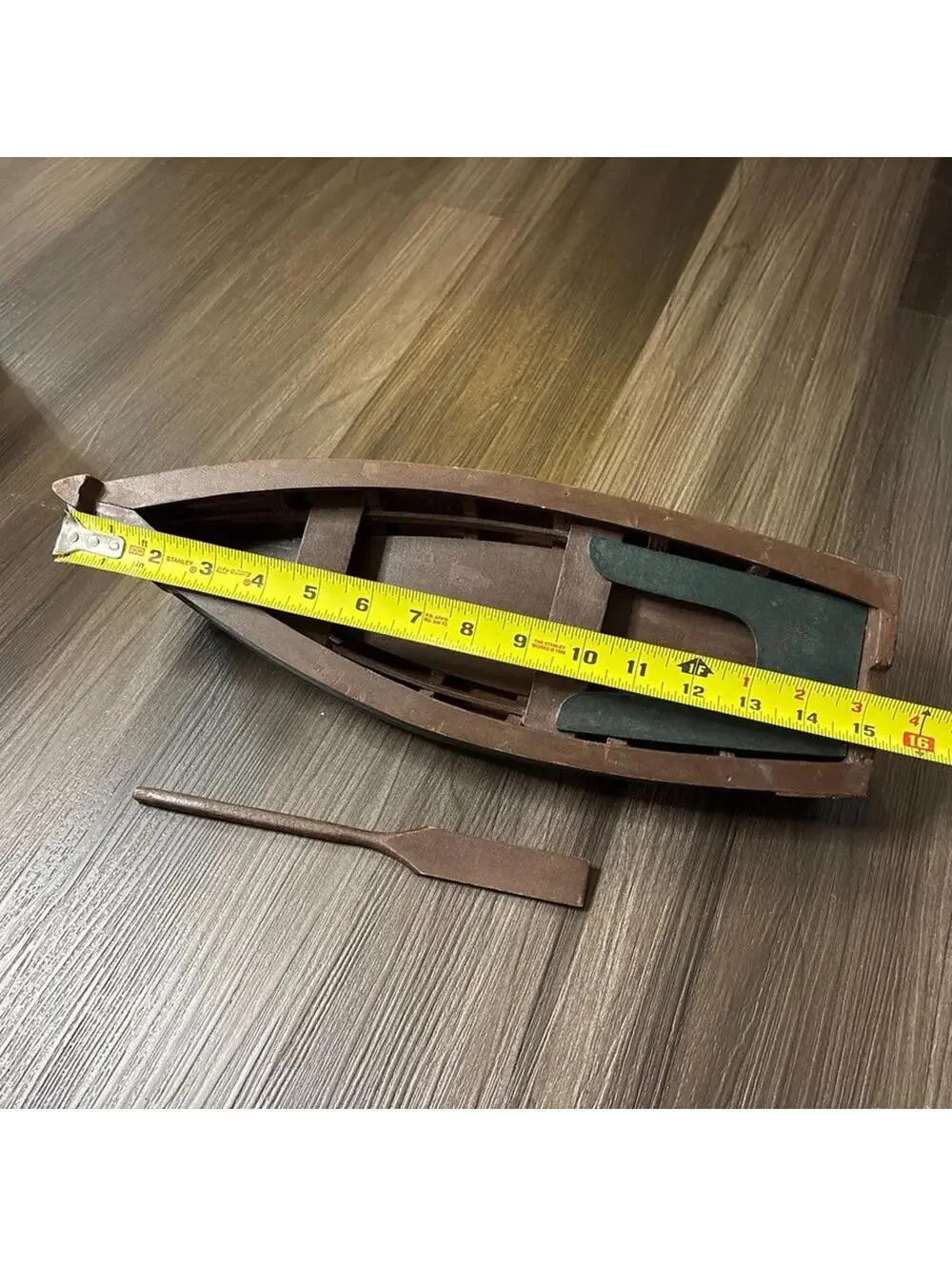 N/A wood canoe