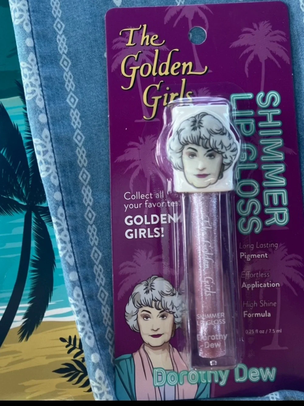 The Golden Girls Lip Gloss Set NWT