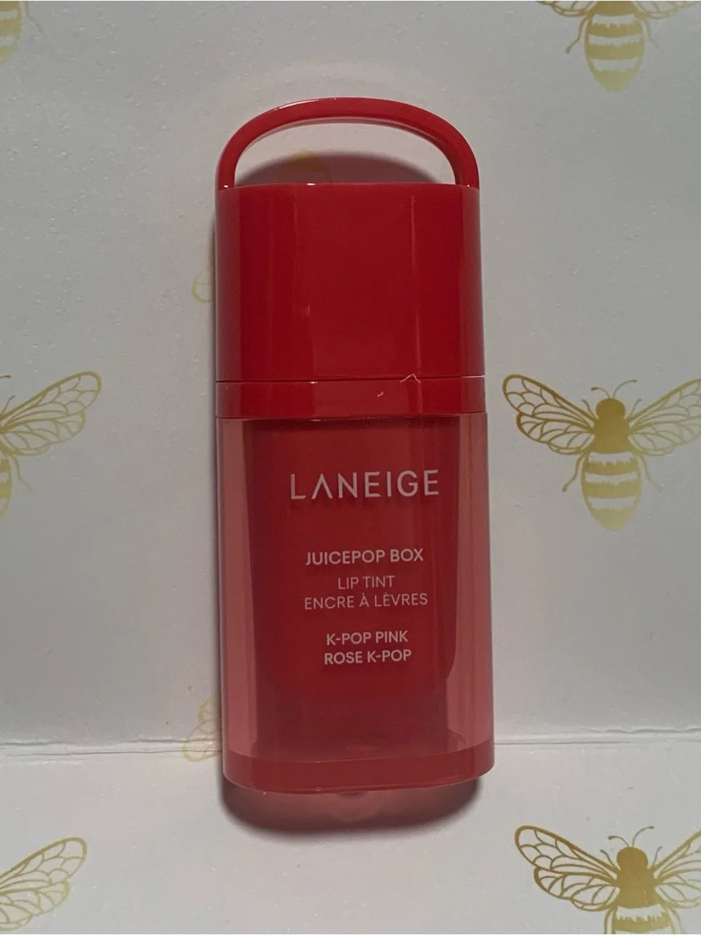 LANEIGE Juicepop Box Lip Tint in Rose K-Pop Bright Pink
