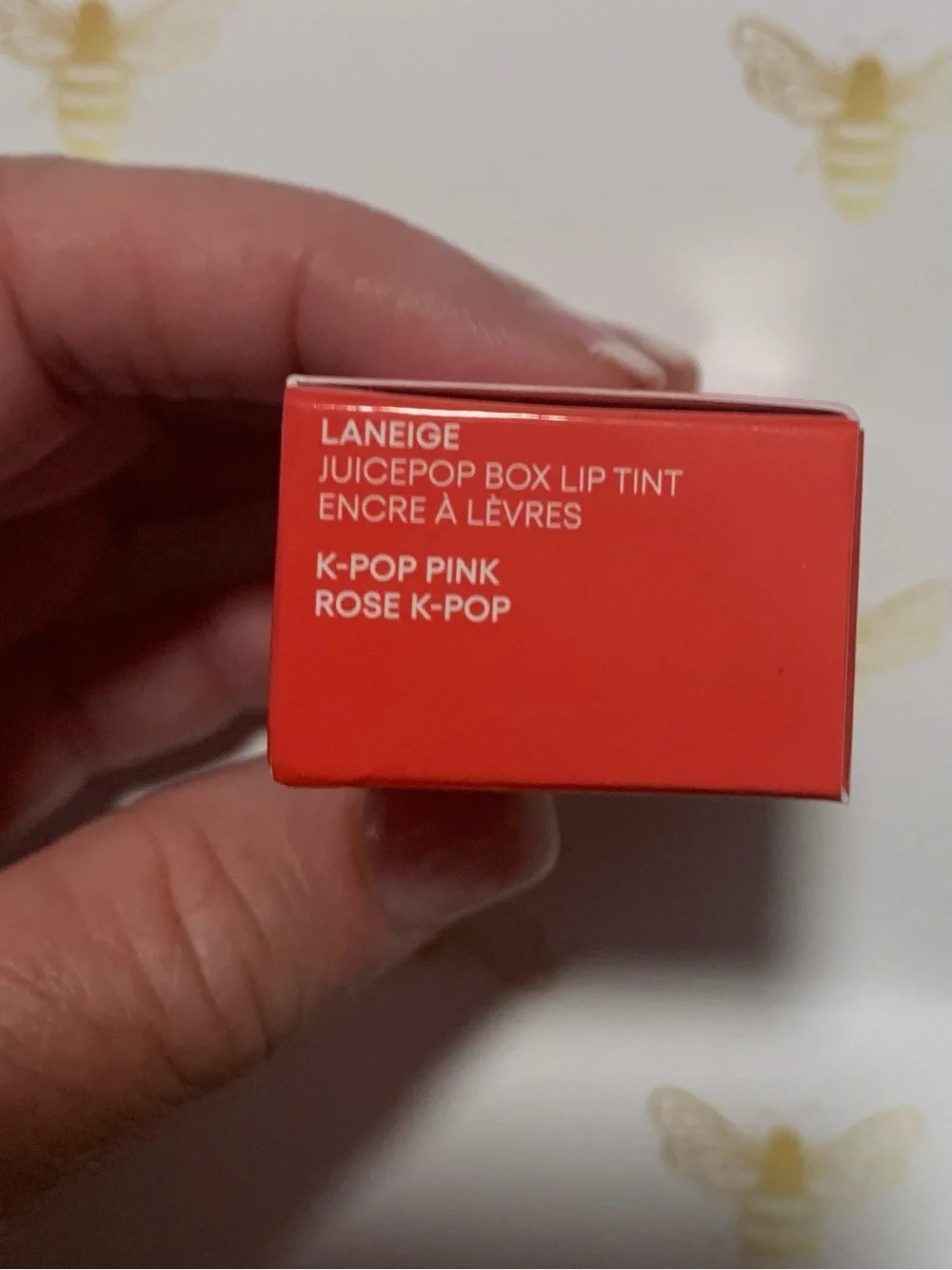 LANEIGE Juicepop Box Lip Tint in Rose K-Pop Bright Pink