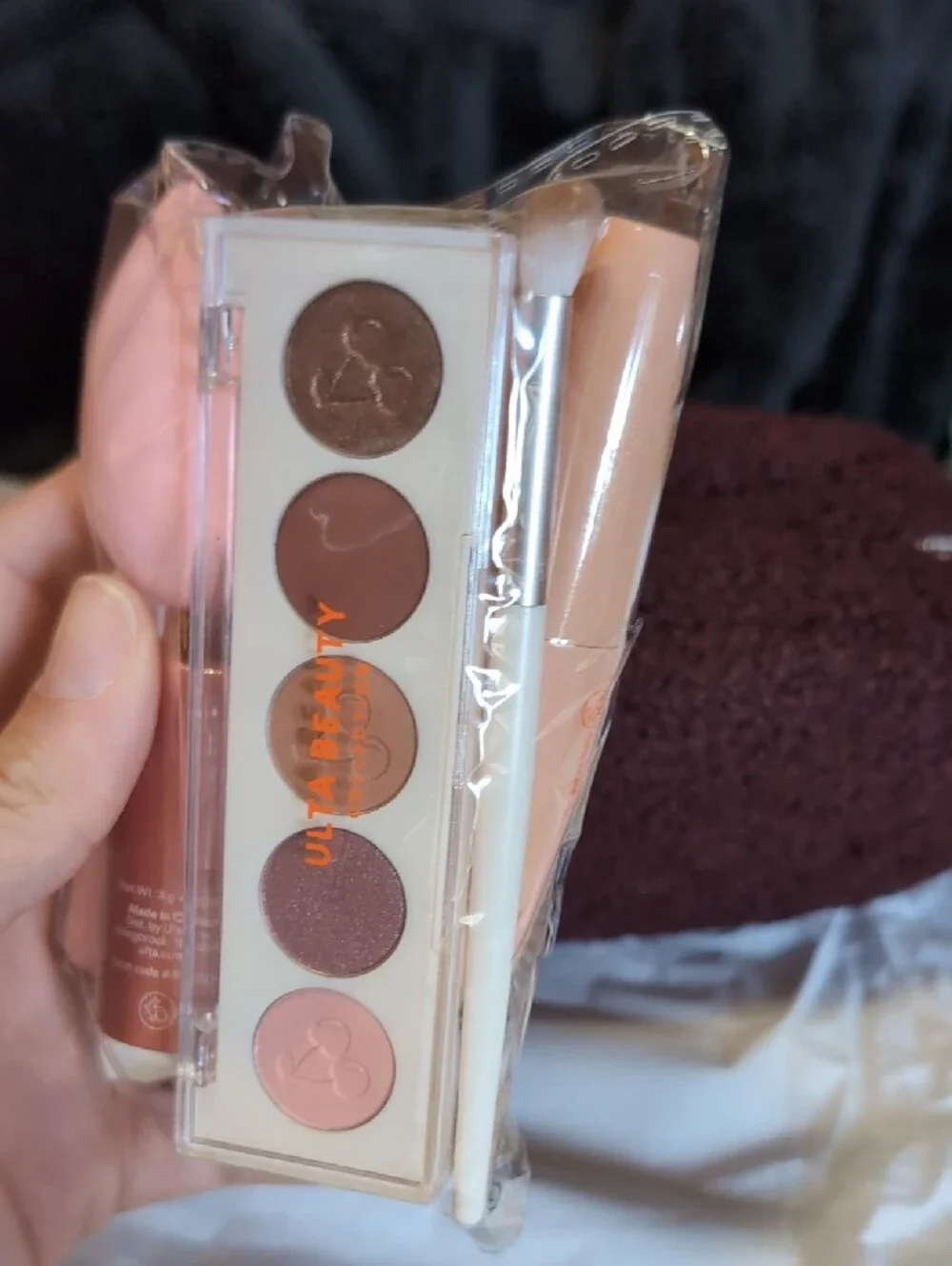 Ulta Beauty plum textured
