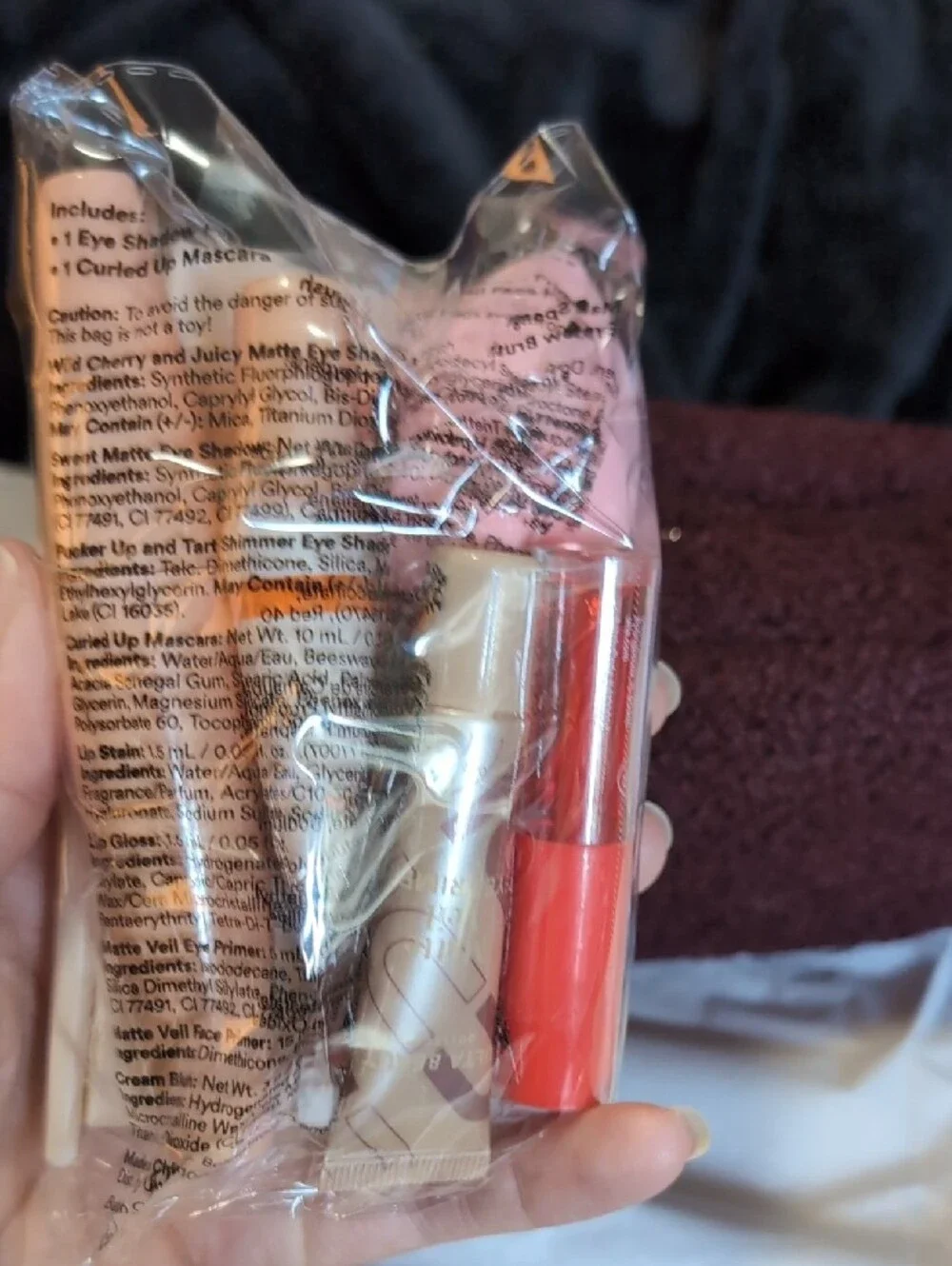 Ulta Beauty plum textured