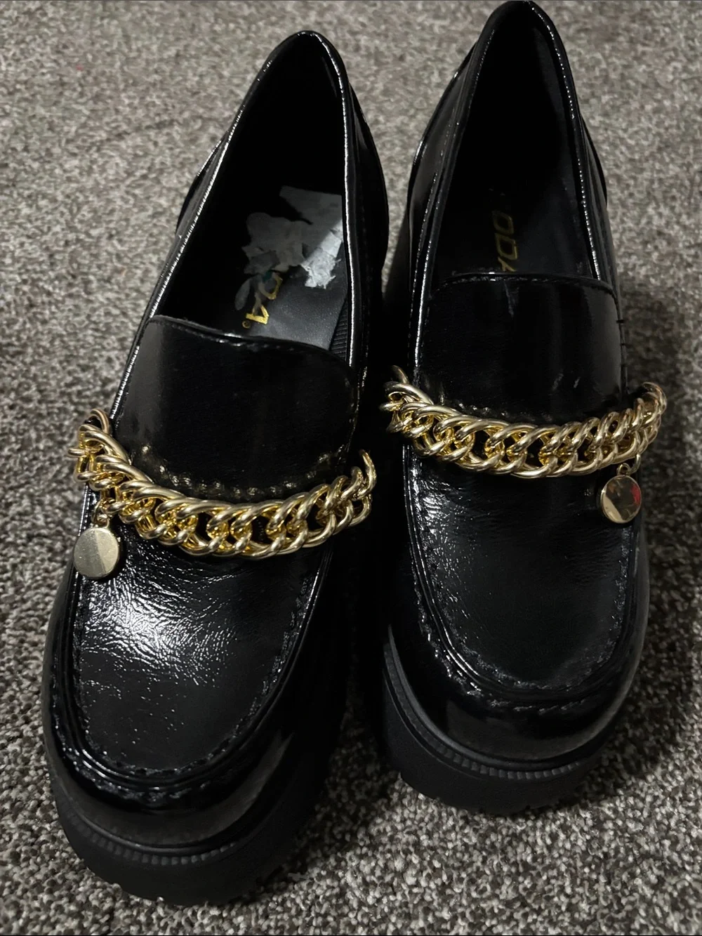 Soda platform loafers