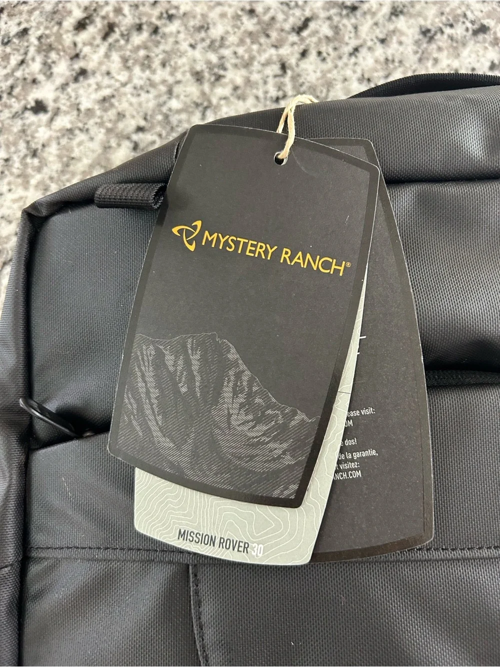 Mystery Ranch Mission Rover 30 Black Travel Bag Backpack NWT