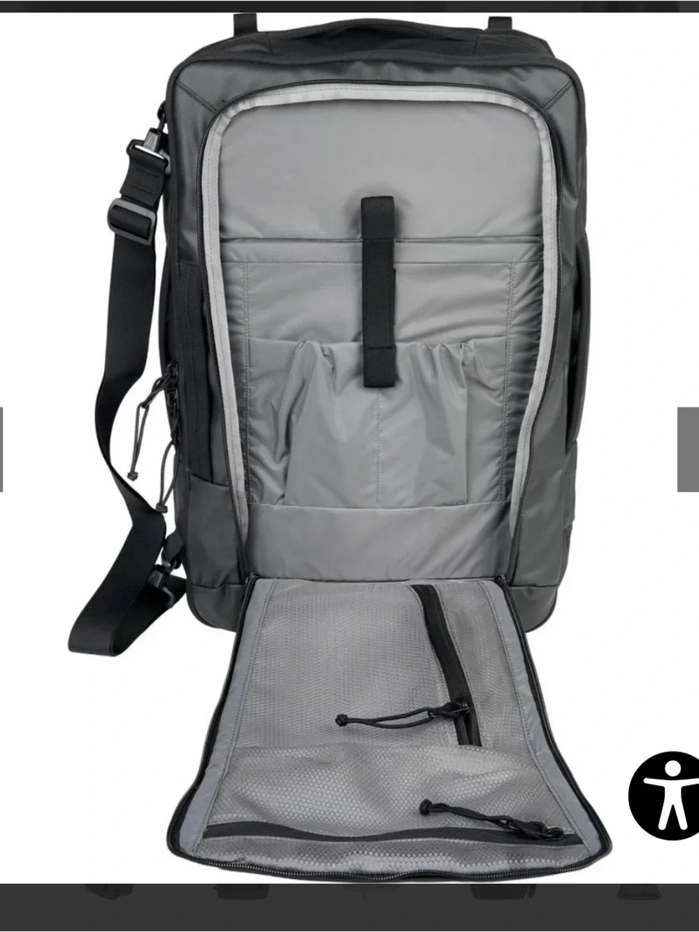 Mystery Ranch Mission Rover 30 Black Travel Bag Backpack NWT