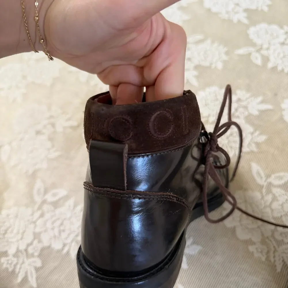 Gucci vintage leather