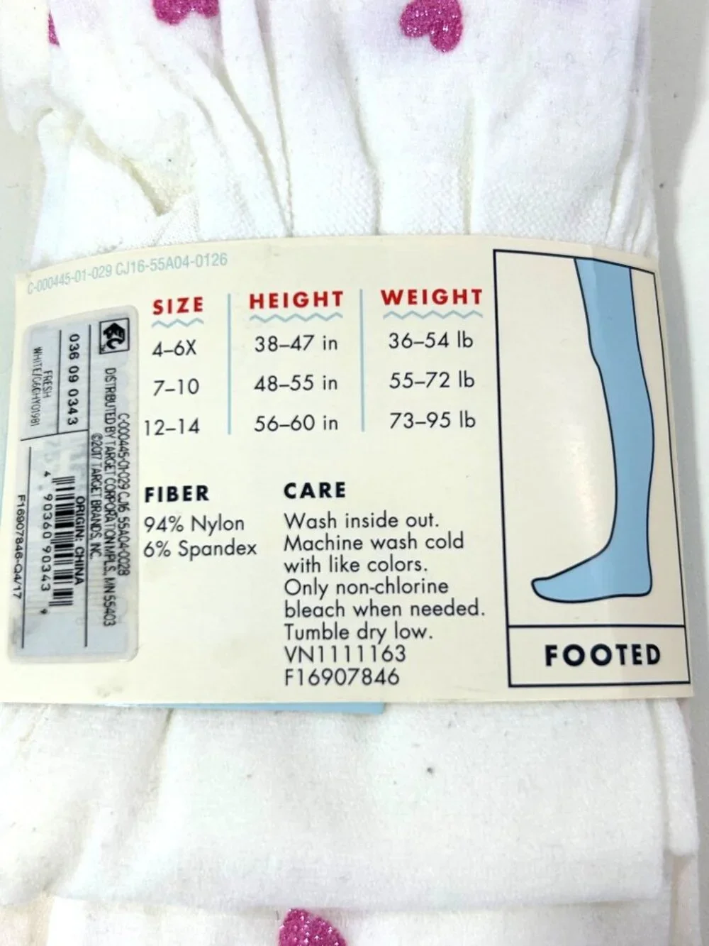 Trim Fit, Capelli, Cat & Jack 0887b pairs