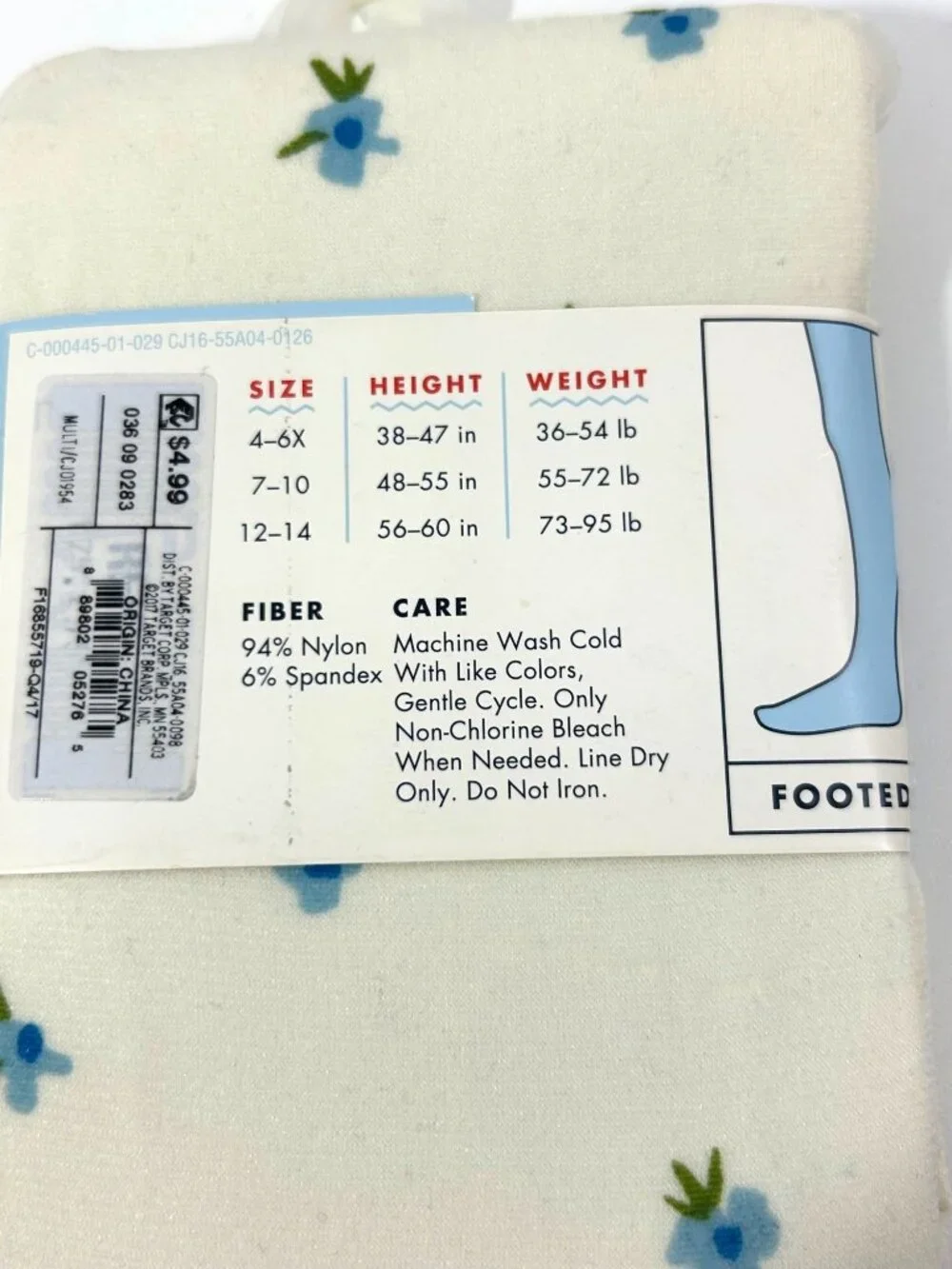 Trim Fit, Capelli, Cat & Jack 0887b pairs
