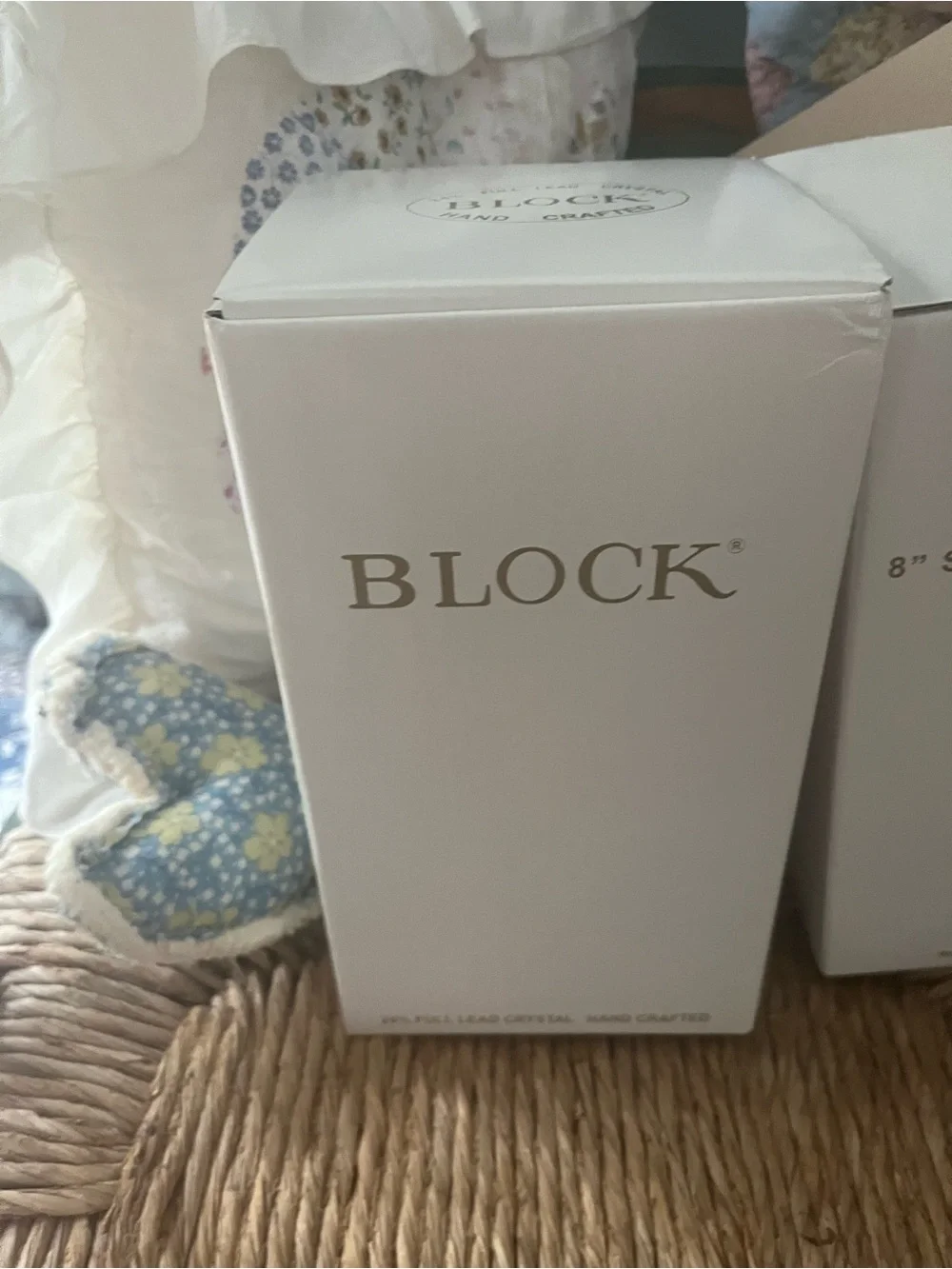 Block crystal elegant clear