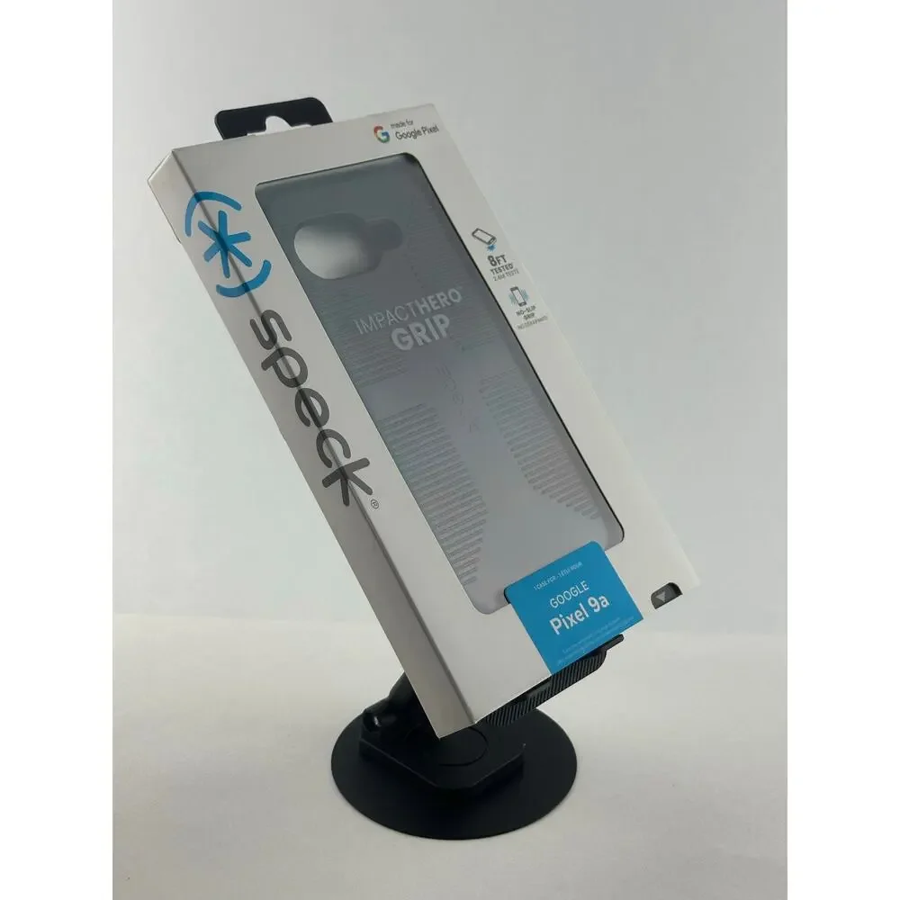 Speck ImpactHero Grip Google Pixel 9a Black Case NWT