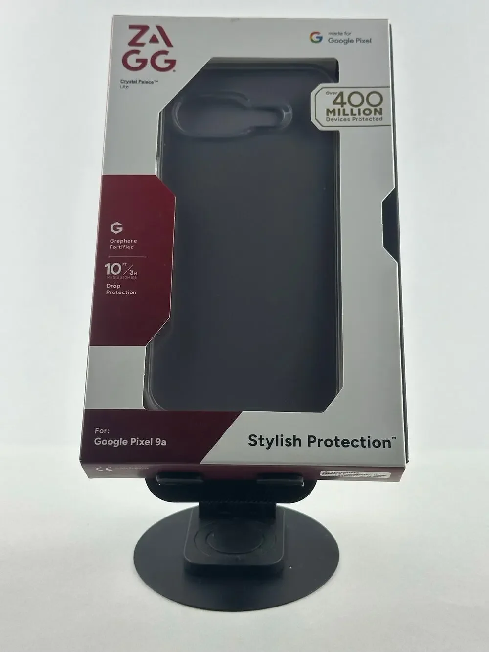 Zagg Crystal Palace Lite Google Pixel 9a Clear Case NWT