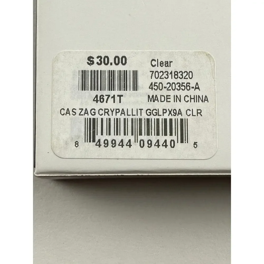 Zagg Crystal Palace Lite Google Pixel 9a Clear Case NWT