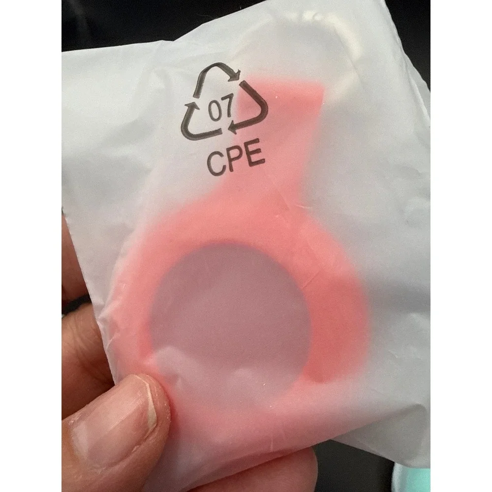 3 Pack Waterproof AirTag Protective Case Keychain Silicone Cover IPX8 X0042YQ3NT