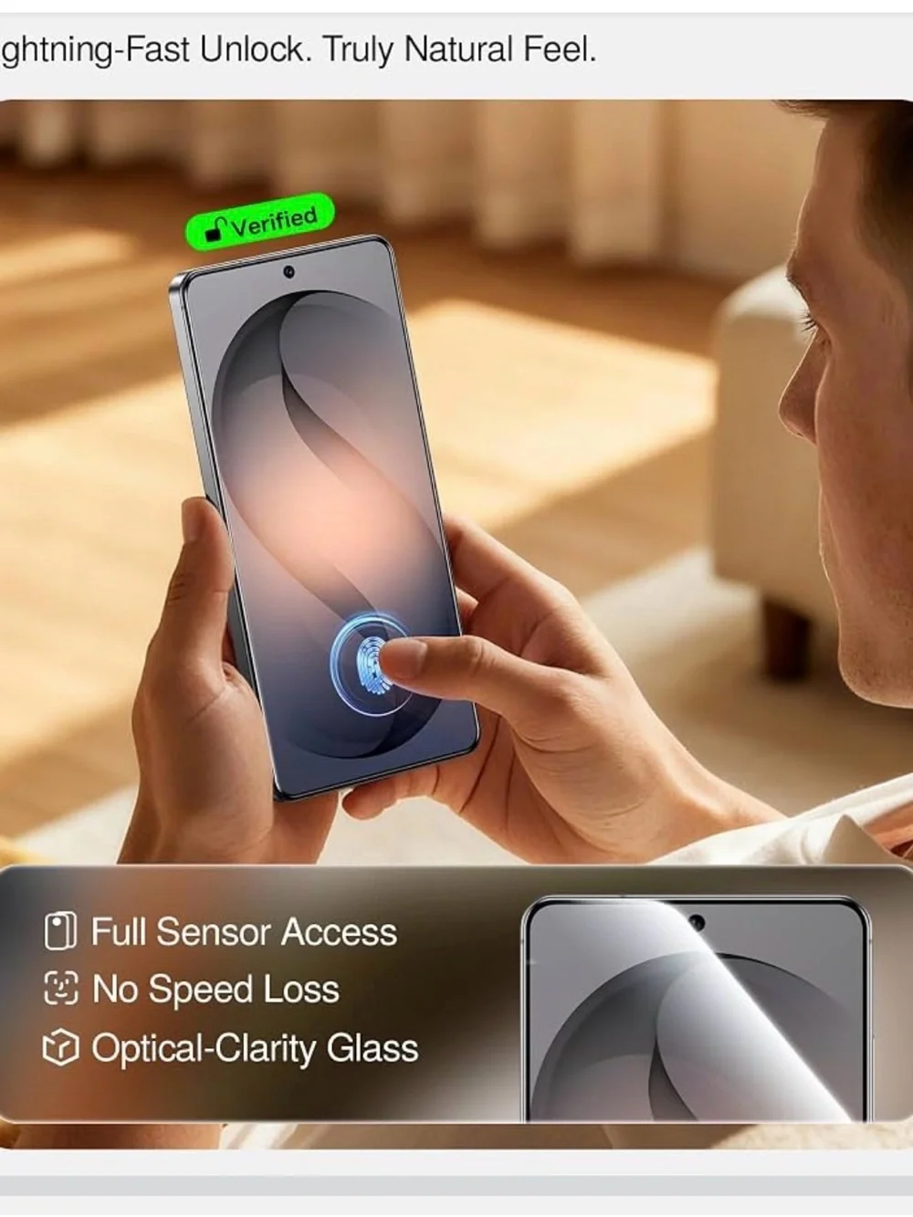 Tempered Glass Screen Protector for Samsung Galaxy S25 Ultra - Clear (3 Pack)