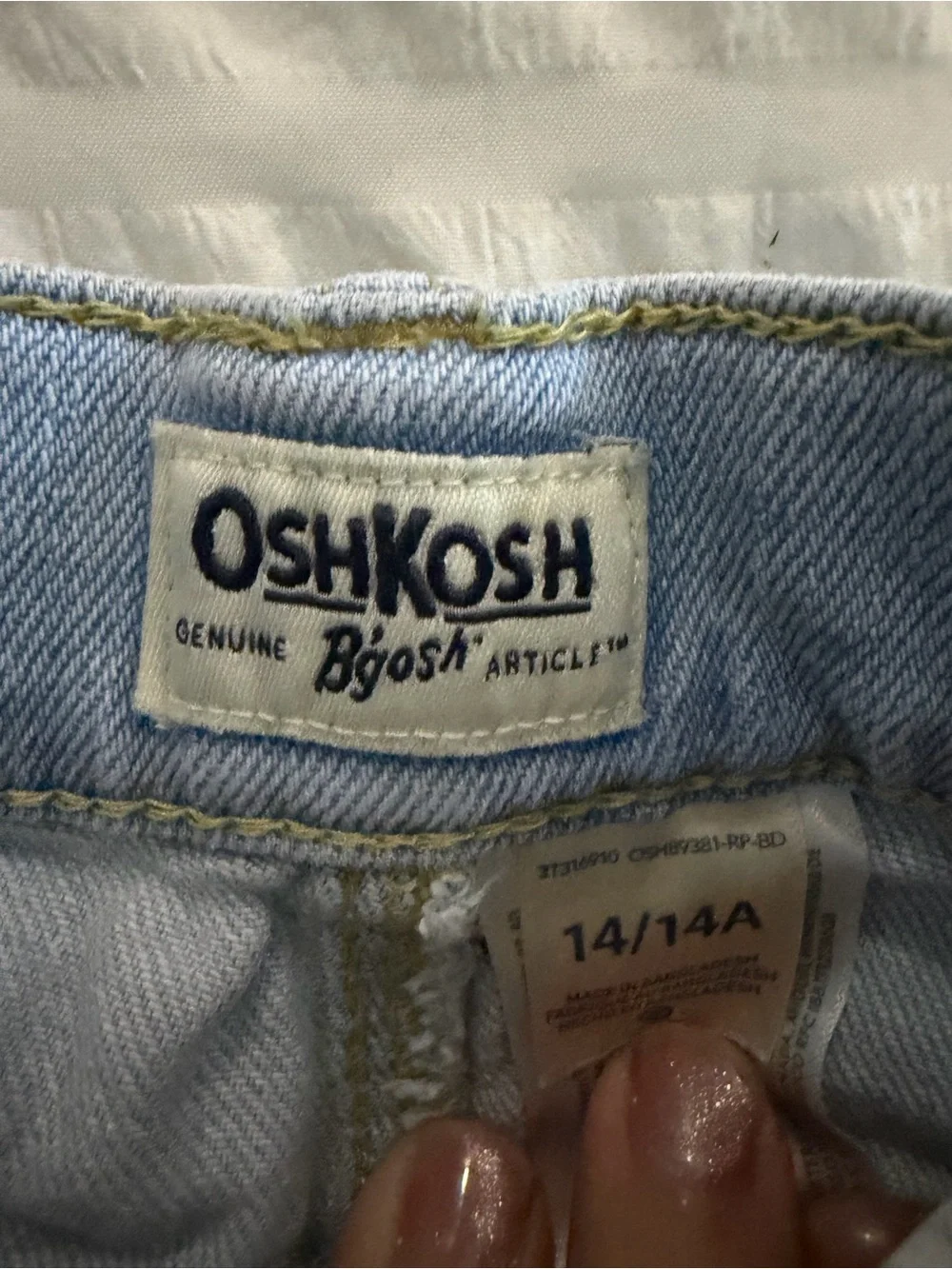 OshKosh B'gosh Light Blue Denim Jeans