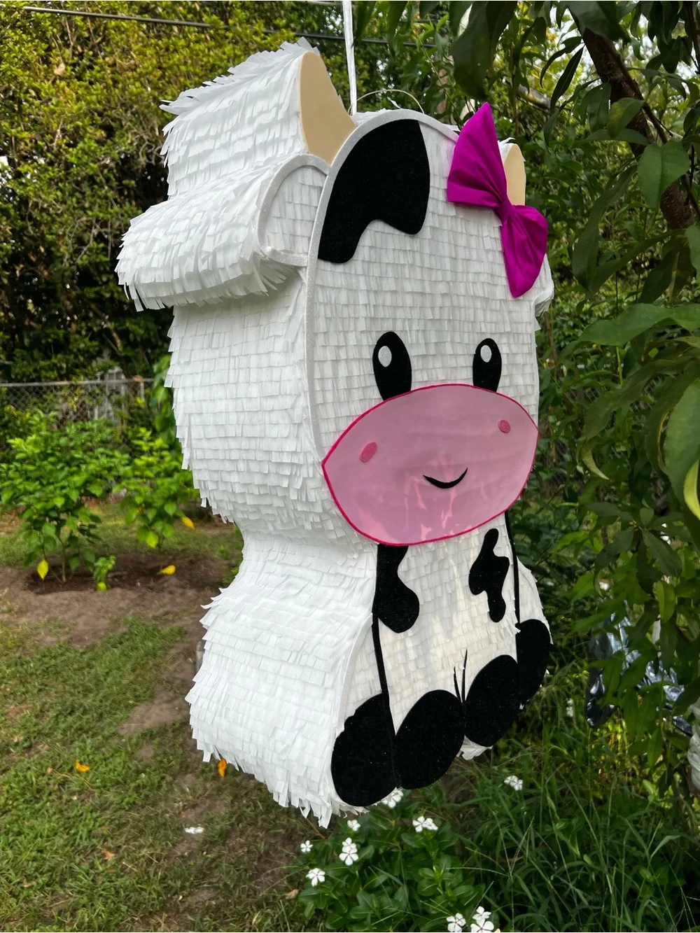 Handmade adorable cow