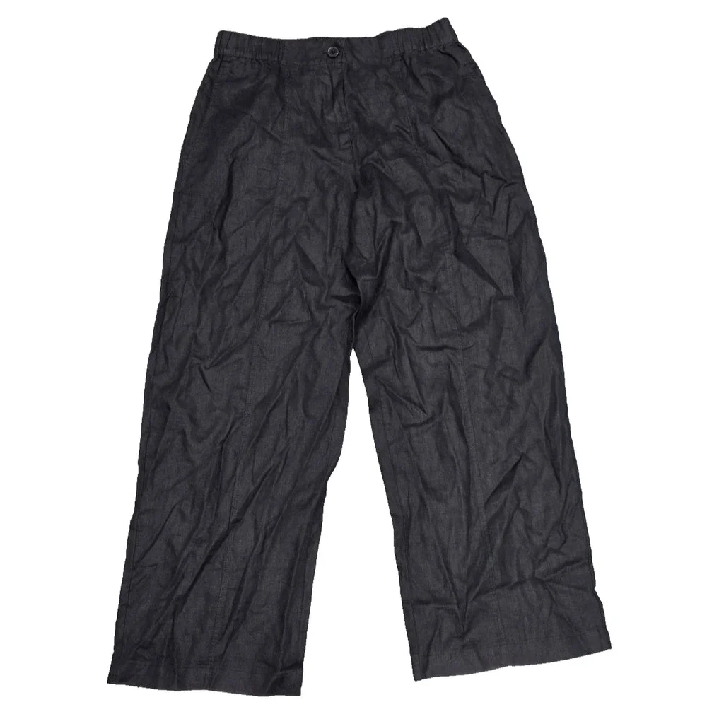 Zara black wide