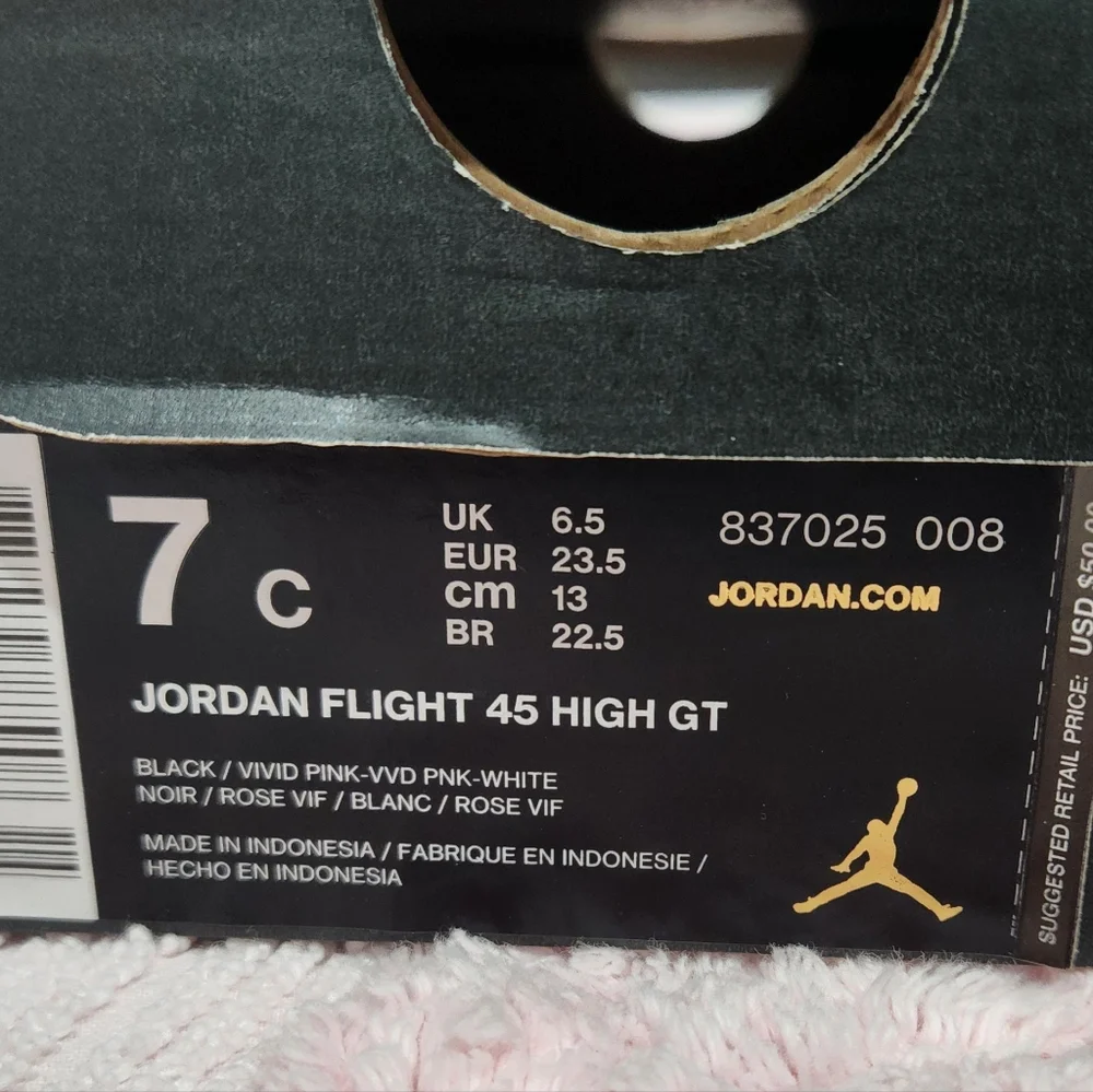 Jordan flight 45