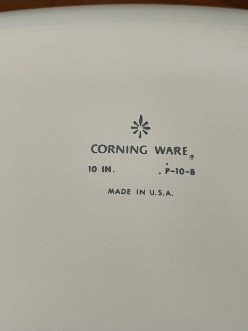 Vtg Corning Ware Blue Cornflower 10in P-10B Casserole Dish with Pyrex Lid - B-27
