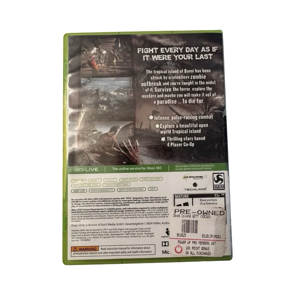 Xbox dead island