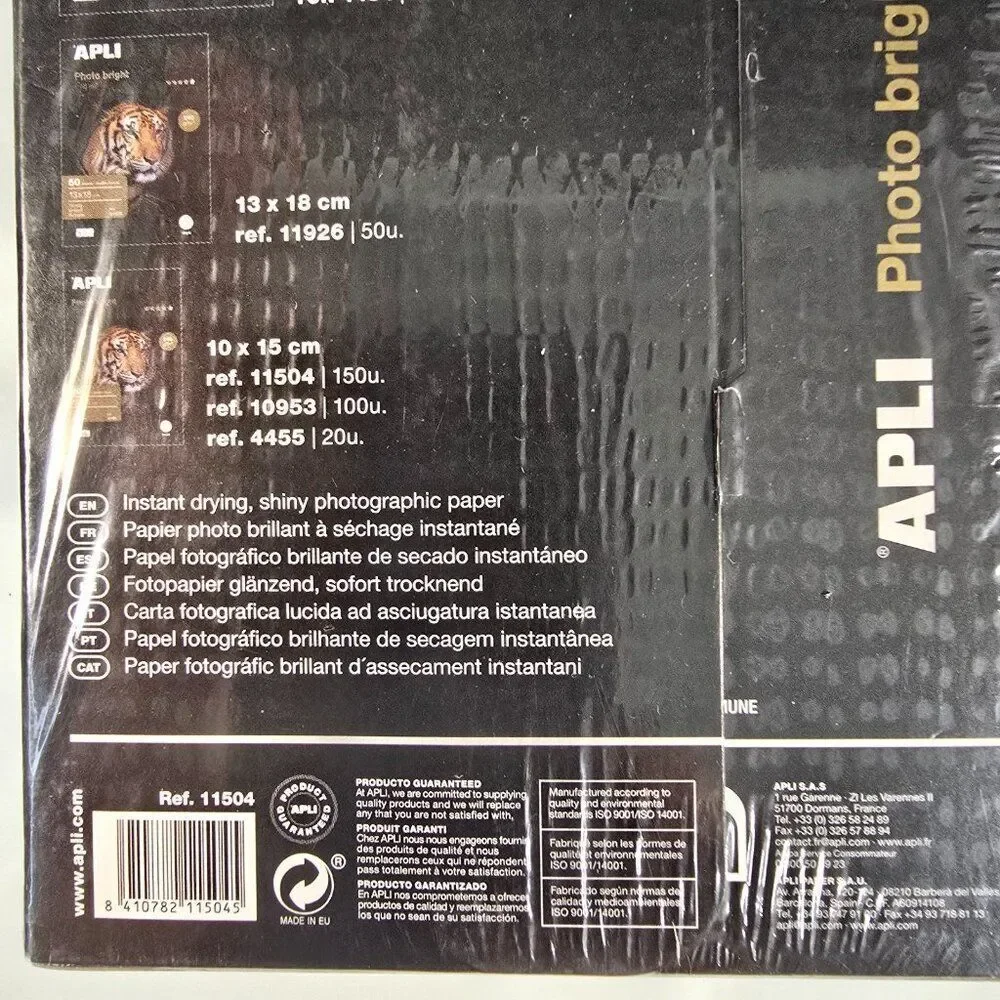 APLI glossy photo