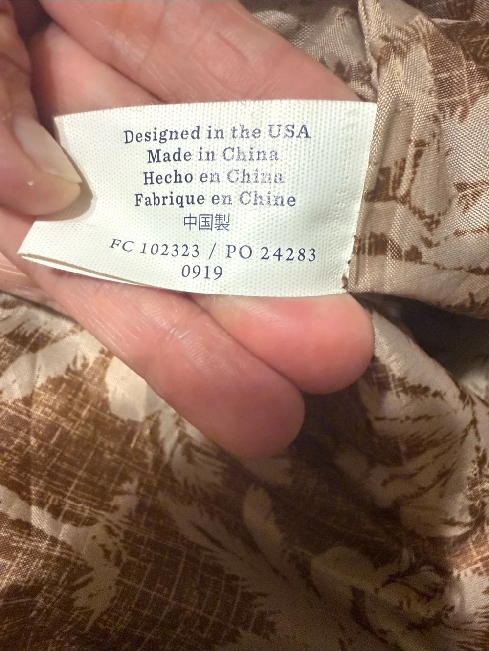 Tommy Bahama spacious blue
