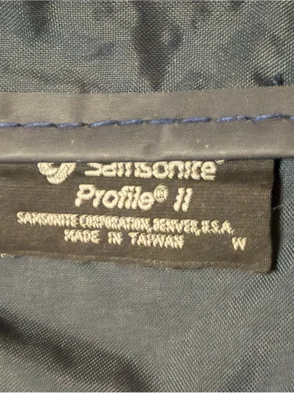 Samsonite navy travel