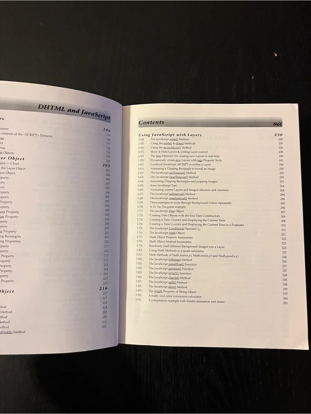 DHTML prentice hall