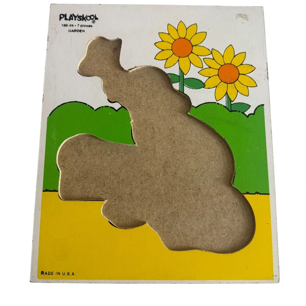 Playskool garden wooden