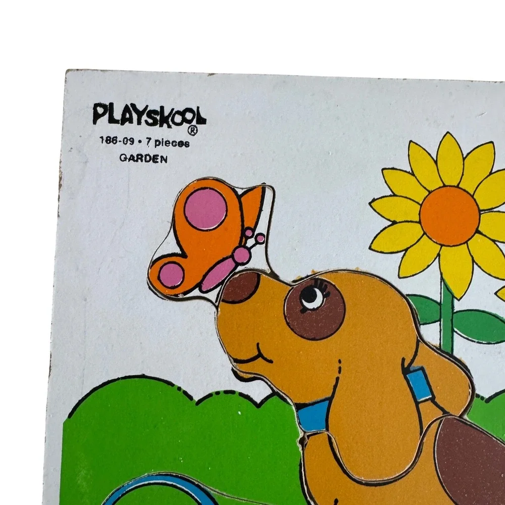 Playskool garden wooden