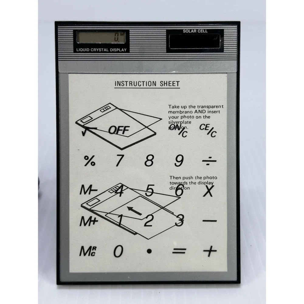 The Unbranded Brand new calculator insertable