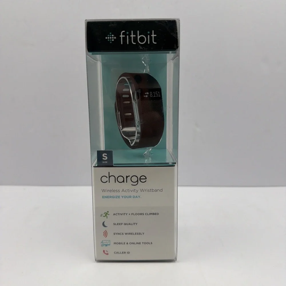 Fitbit‎ Charge Fb404 Black Fitness Activity Tracker For Parts