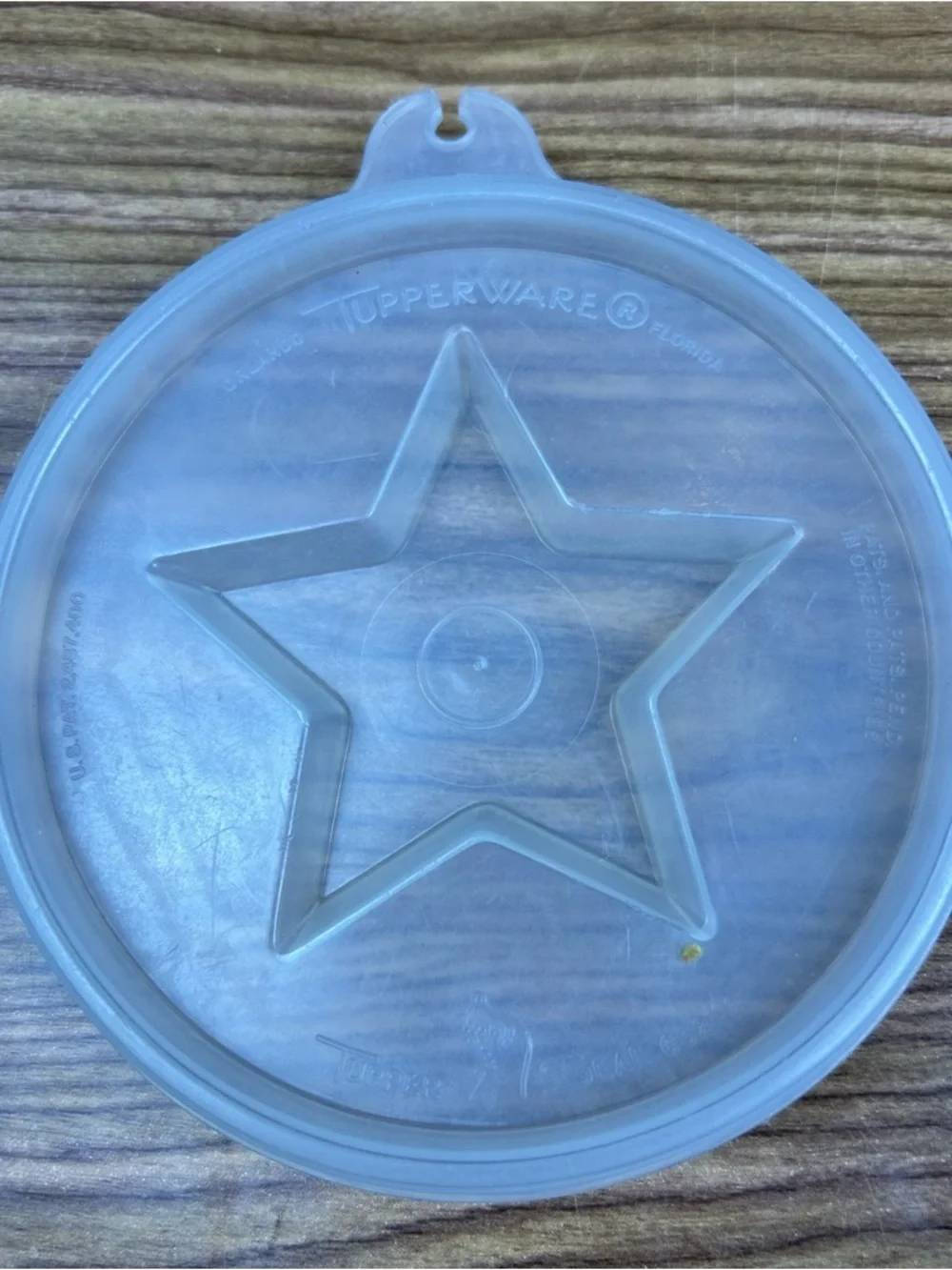 Tupperware vintage white