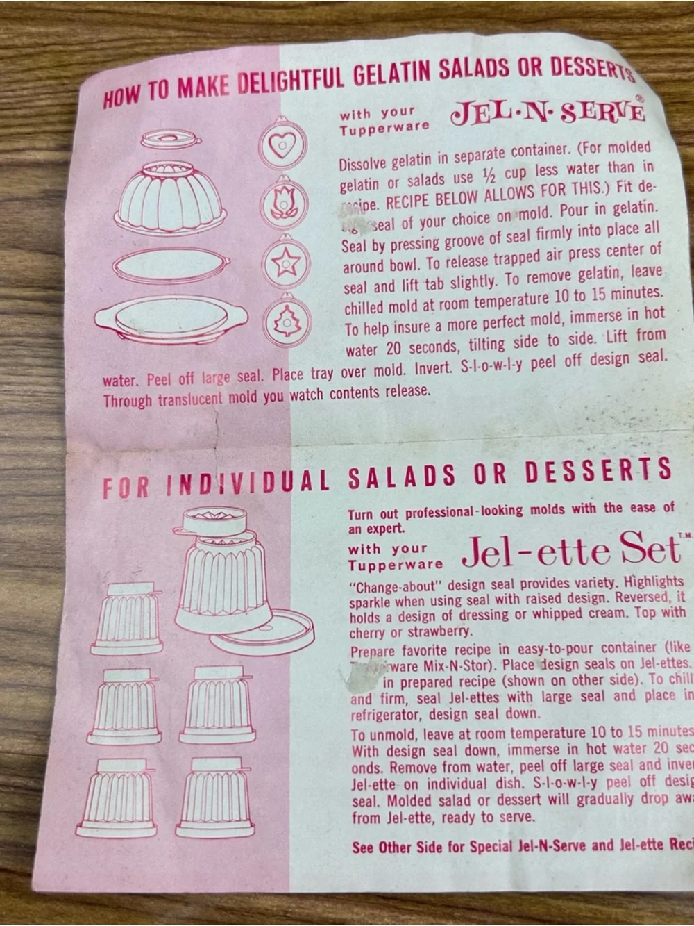 Tupperware vintage white