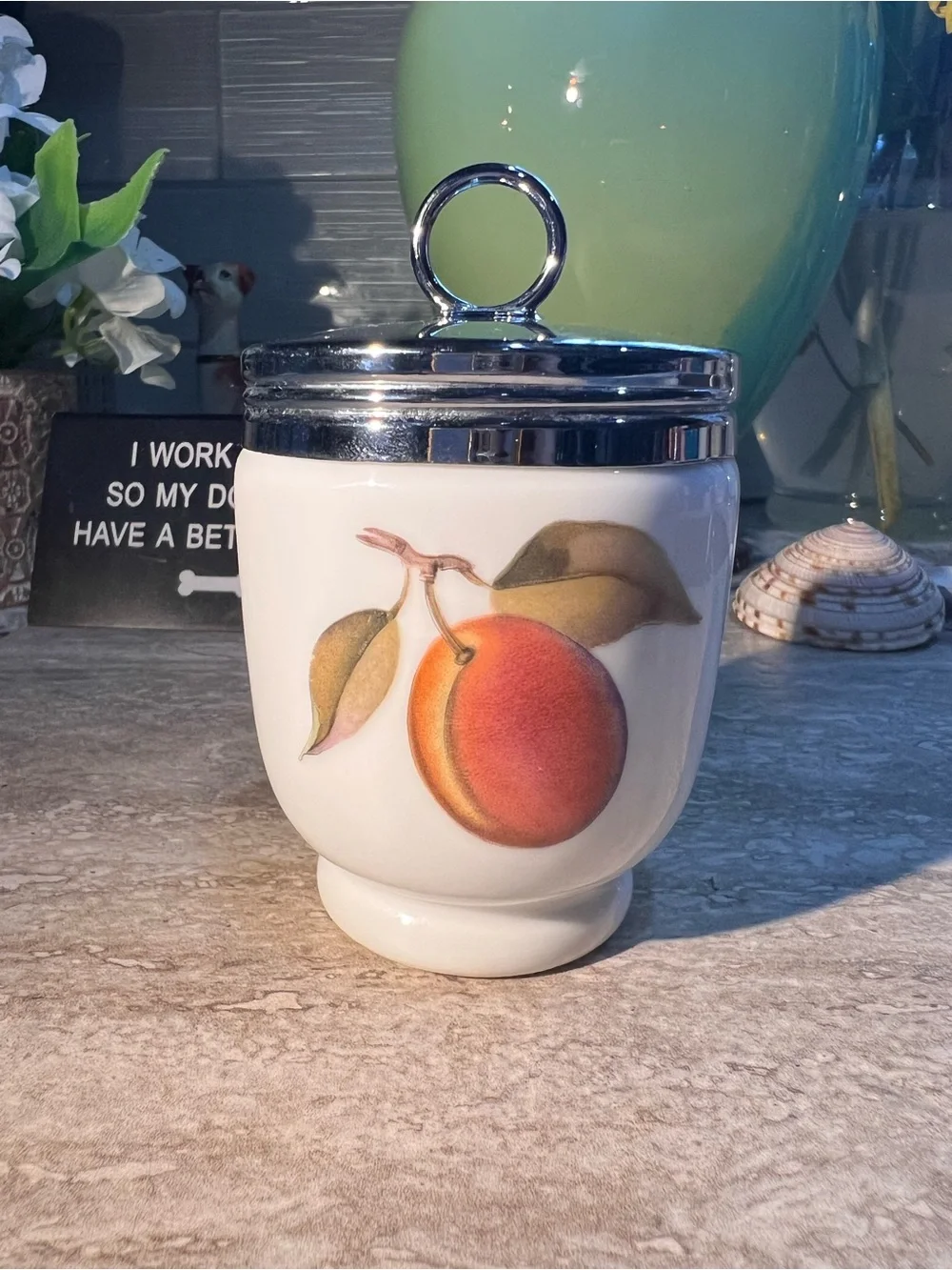 Royal Worcester vintage egg
