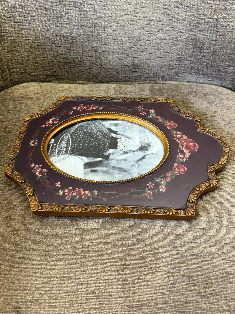 Vintage elegant burgundy