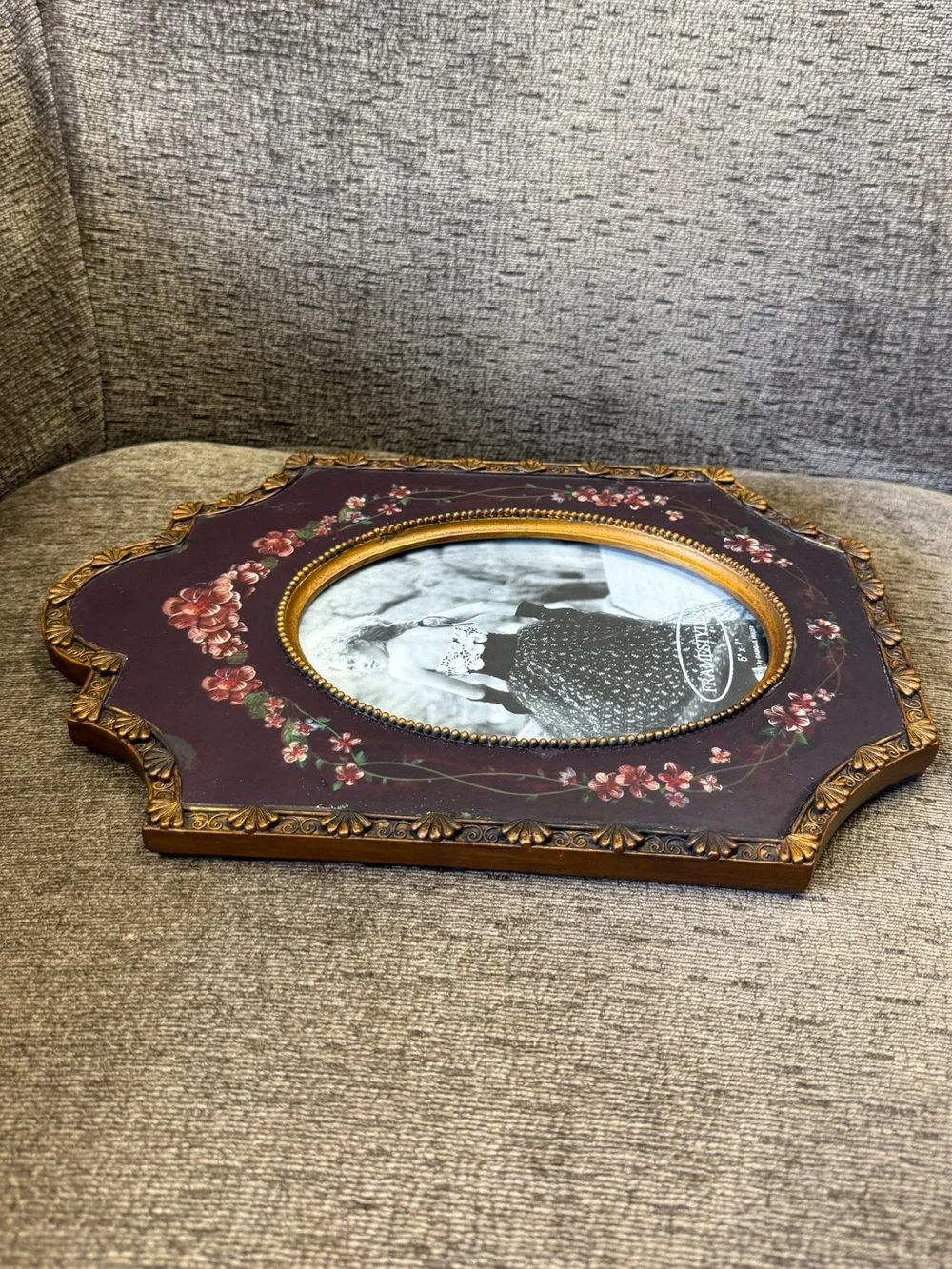 Vintage elegant burgundy
