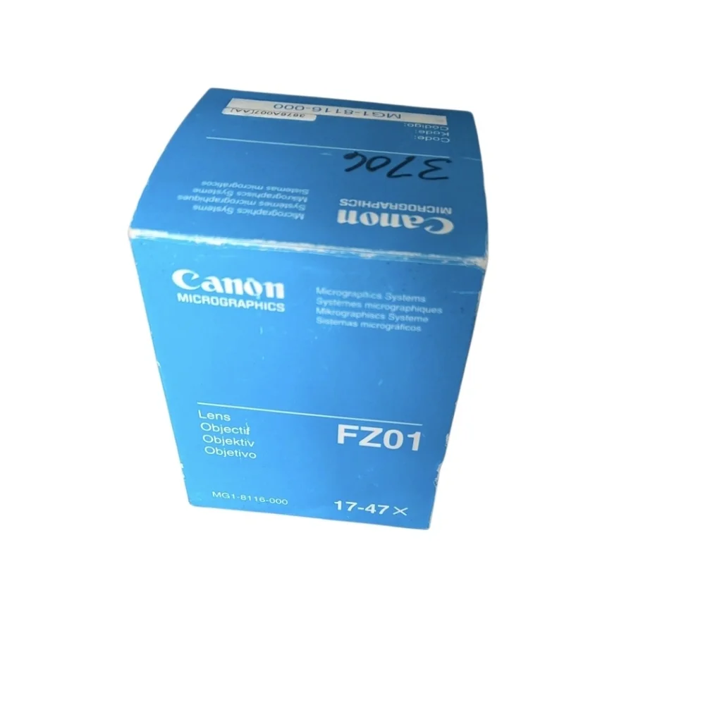 Canon Micrographics FZ01 17–47x‎ Lens MG1-8116-000 Made in Japan Camera Lens