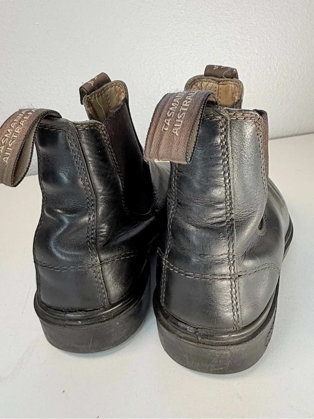 Blundstone black leather