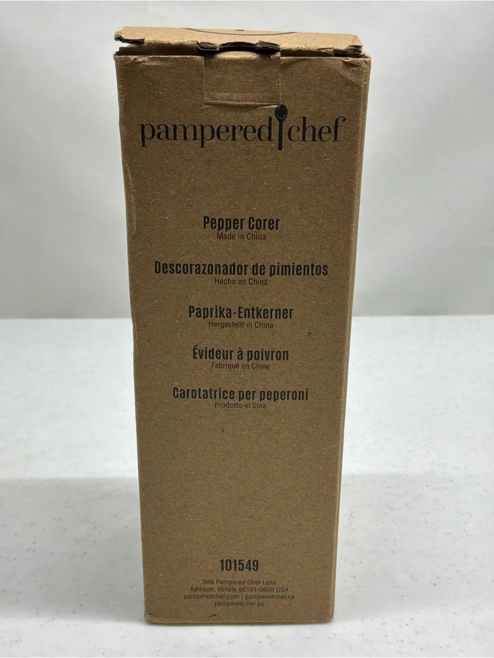 Pampered Chef Pepper Corer -New in Box